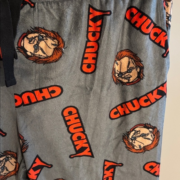 CHUCKY Halloween men’s Pajama pants L - Picture 2 of 5